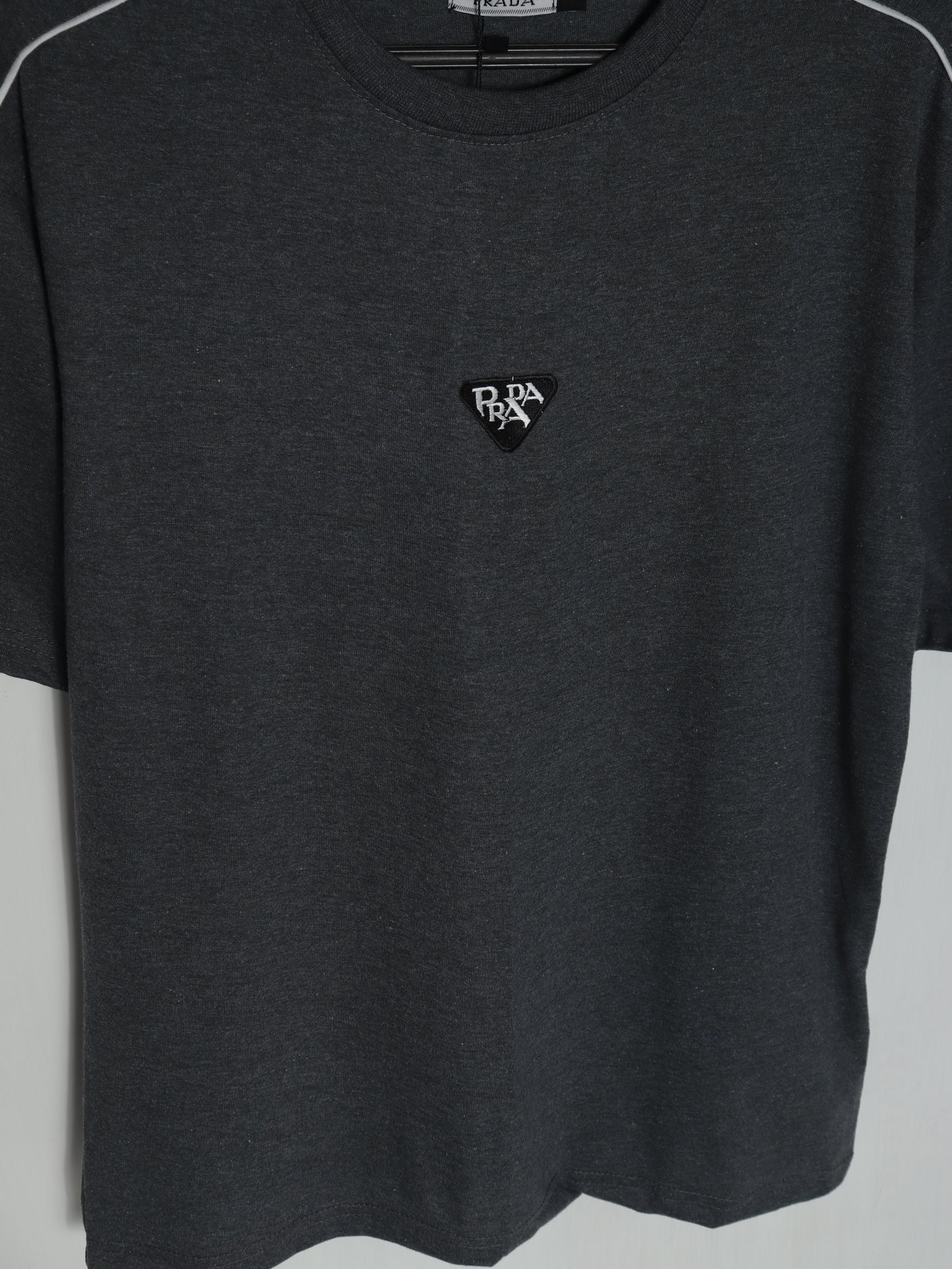 CTS2- PRDA RELAX FIT PREMIUM COTTON T SHIRT "CHARCOAL"