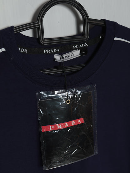 CTS2- PRDA RELAX FIT PREMIUM COTTON T SHIRT "NAVY"