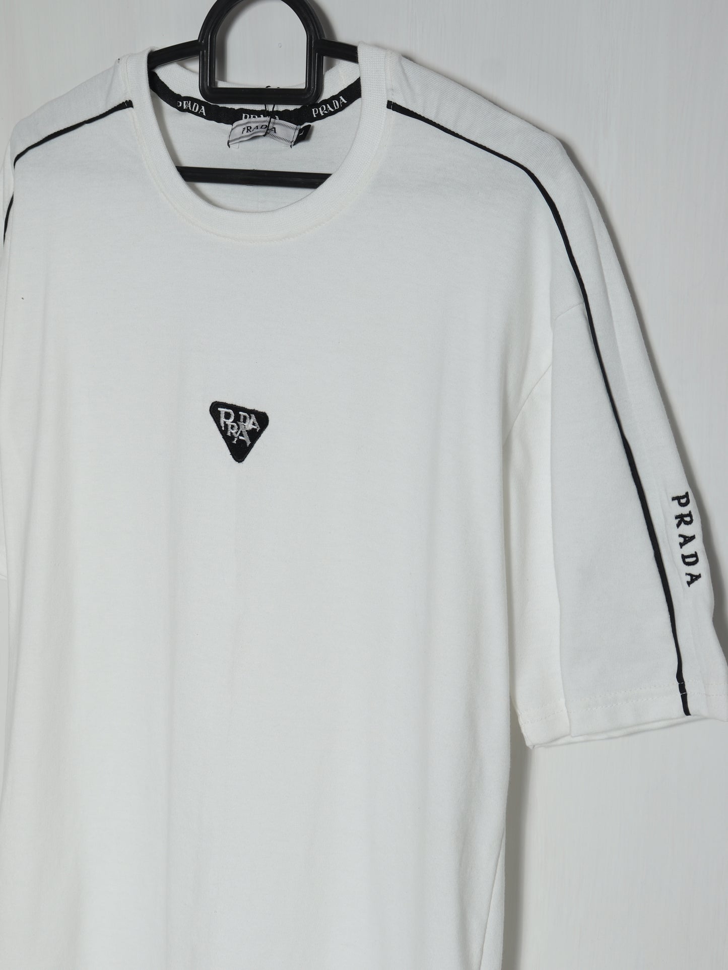 CTS2- PRDA RELAX FIT PREMIUM COTTON T SHIRT "WHITE"
