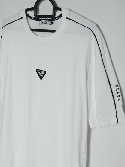 CTS2- PRDA RELAX FIT PREMIUM COTTON T SHIRT "WHITE"