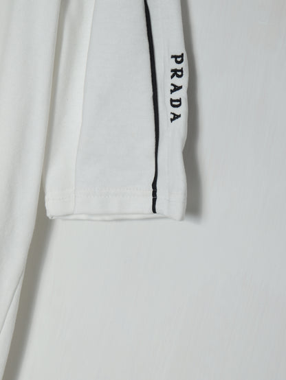 CTS2- PRDA RELAX FIT PREMIUM COTTON T SHIRT "WHITE"