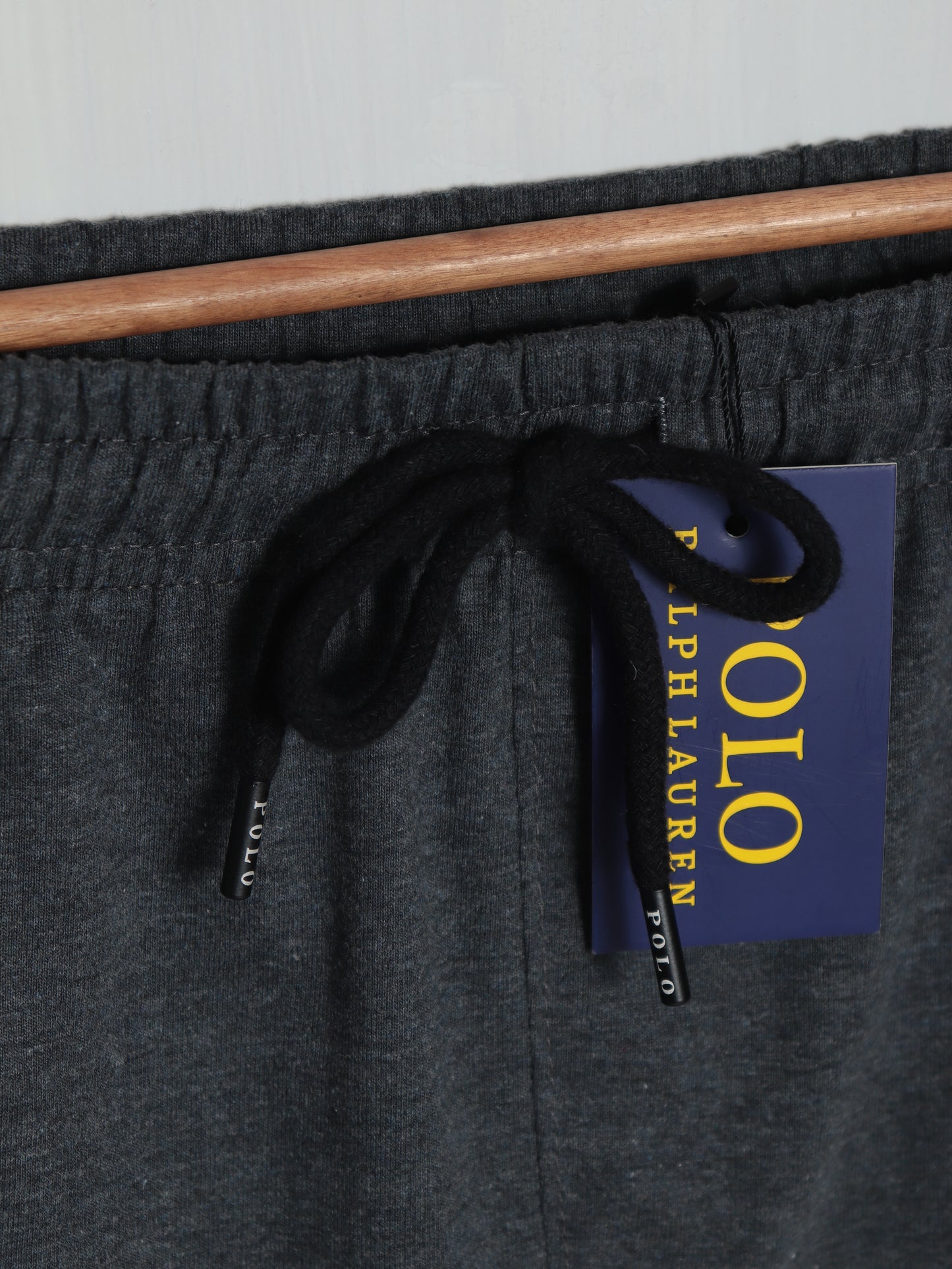 TR341- PRL STRIPE RELAX FIT PREMIUM COTTON TROUSER "CHARCOAL"