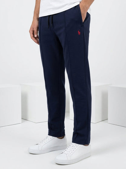 TR341- PRL STRIPE RELAX FIT PREMIUM COTTON TROUSER "NAVY"