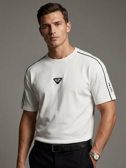 CTS2- PRDA RELAX FIT PREMIUM COTTON T SHIRT "WHITE"