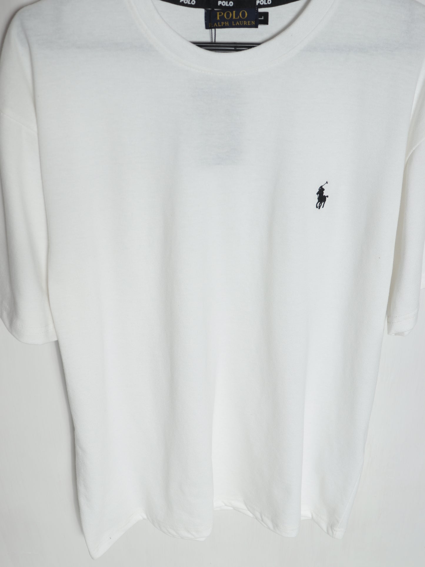 CTS3- PRLN RELAX FIT PREMIUM COTTON T SHIRT "WHITE"