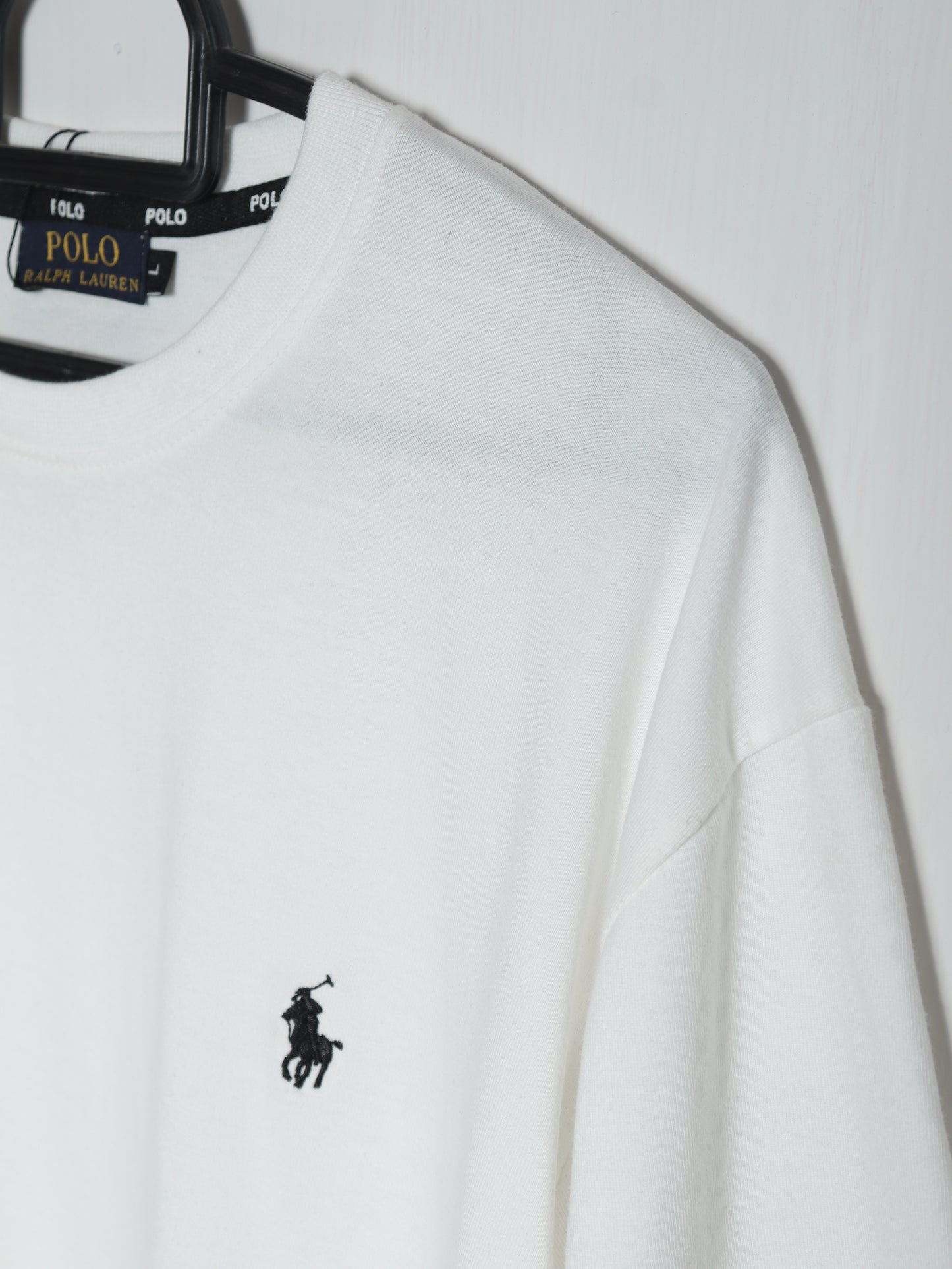 CTS3- PRLN RELAX FIT PREMIUM COTTON T SHIRT "WHITE"