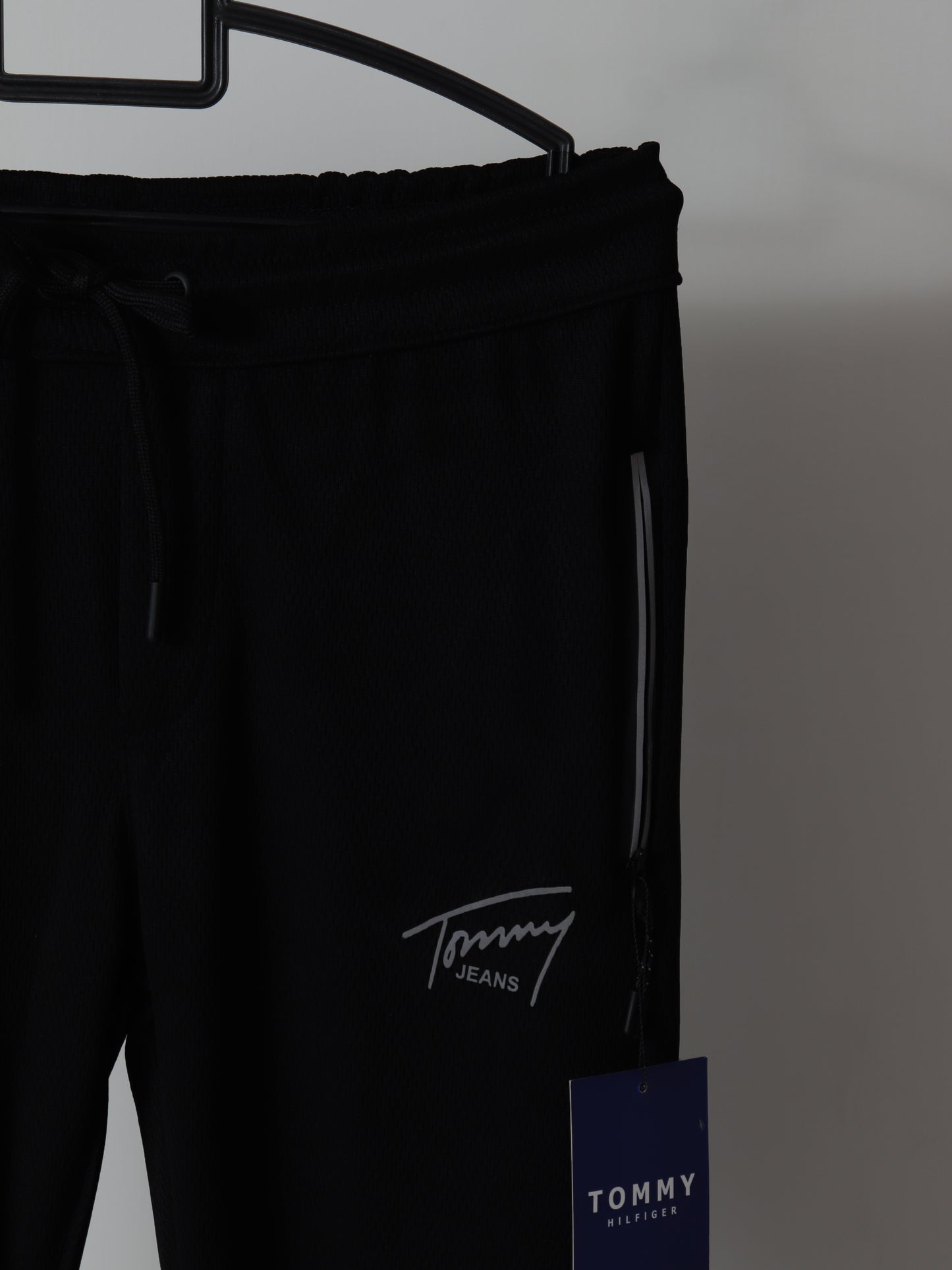 TR320- TH MESH TEXTURE PREMIUM TROUSER "BLACK"