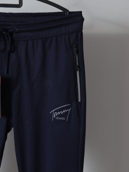 TR320- TH MESH TEXTURE PREMIUM TROUSER "NAVY"