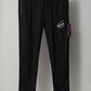 TR323- TJ Embroidered  MESH TEXTURE PREMIUM TROUSER "BLACK"