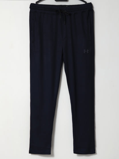 TR319- UNARM TEXTURE DRI-FIT ZIPPED POCKET TROUSER "NAVY"