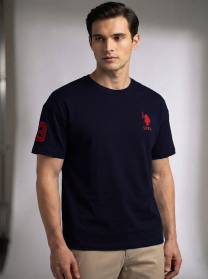 CTS5- U.S.P RELAX FIT PREMIUM COTTON T SHIRT (BUY 2 GET 1 FREE BUNDLE OFFER)