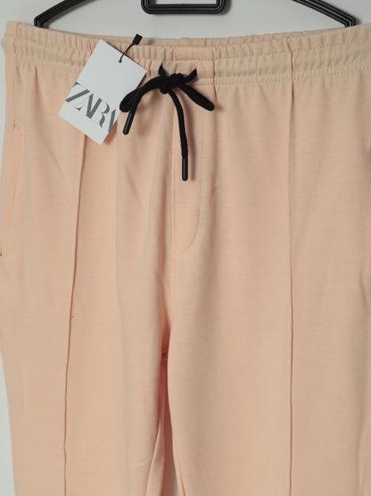 TR339- ZRA FRONT STRIPE 3 POCKET COTTON TROUSER "AMBER"