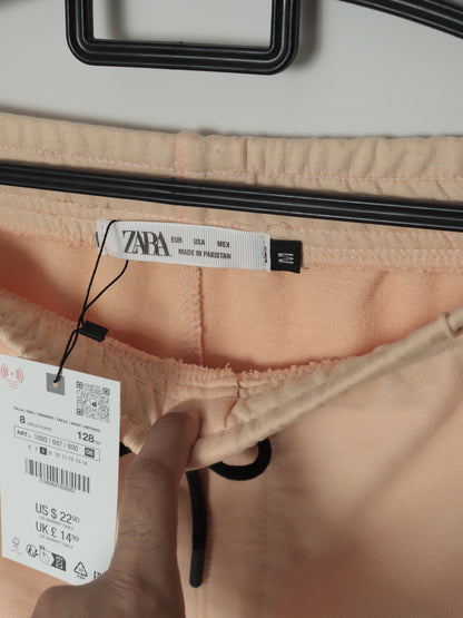 TR339- ZRA FRONT STRIPE 3 POCKET COTTON TROUSER "AMBER"