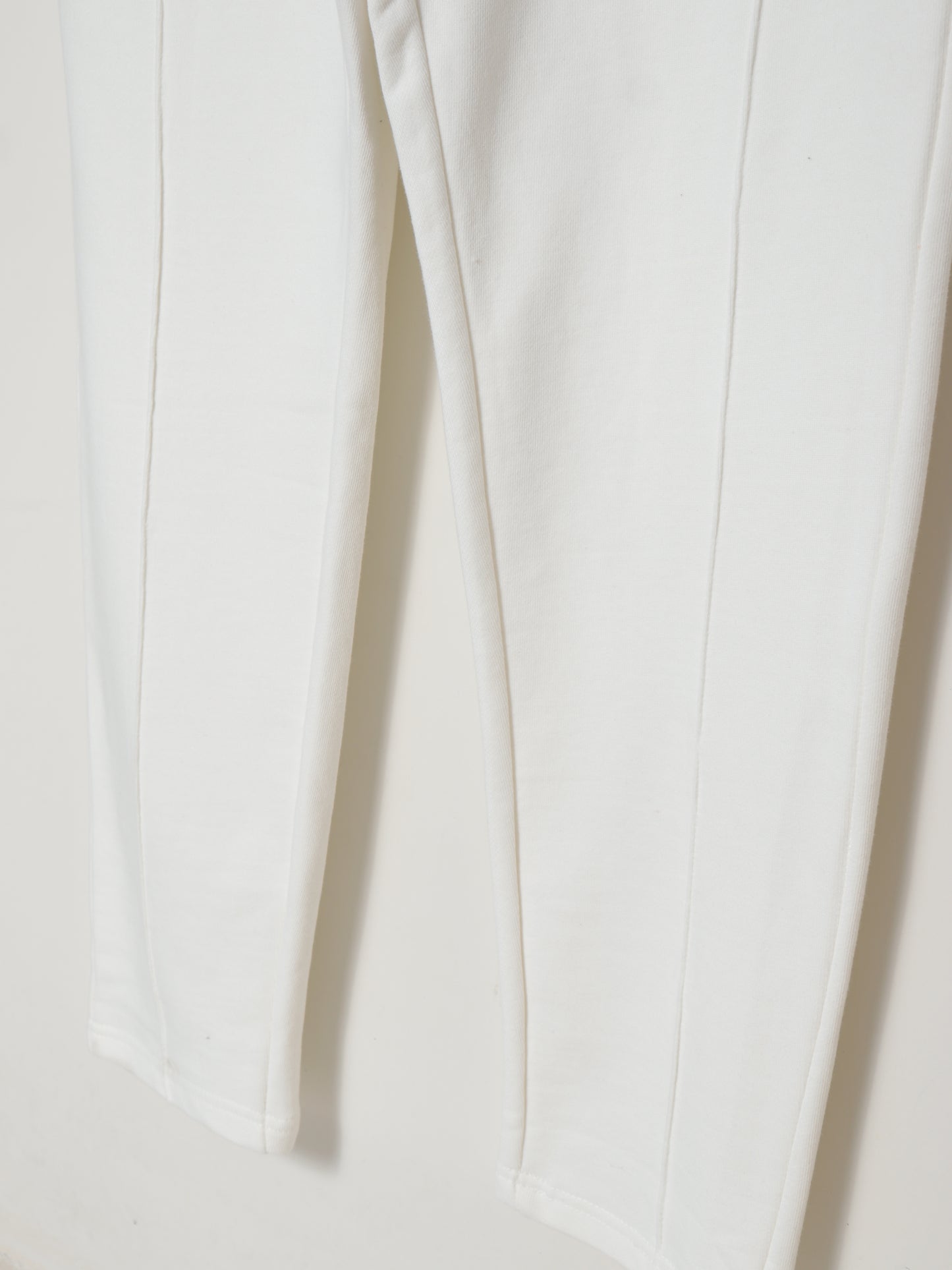 TR339- ZRA FRONT STRIPE 3 POCKET COTTON TROUSER "WHITE"