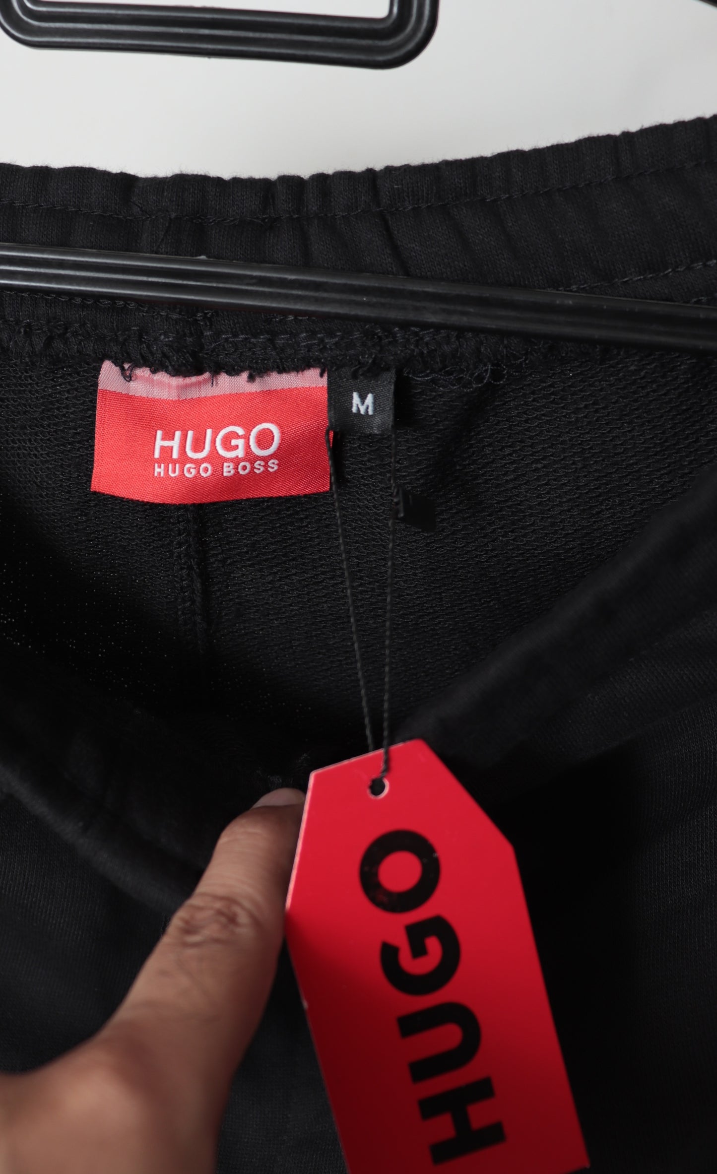 TR327- HGO COTTON TERRY PREMIUM TROUSER "BLACK"