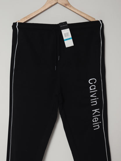 TR338-CKLN PURE COTTON TERRY 3 POCKET TROUSER "BLACK"