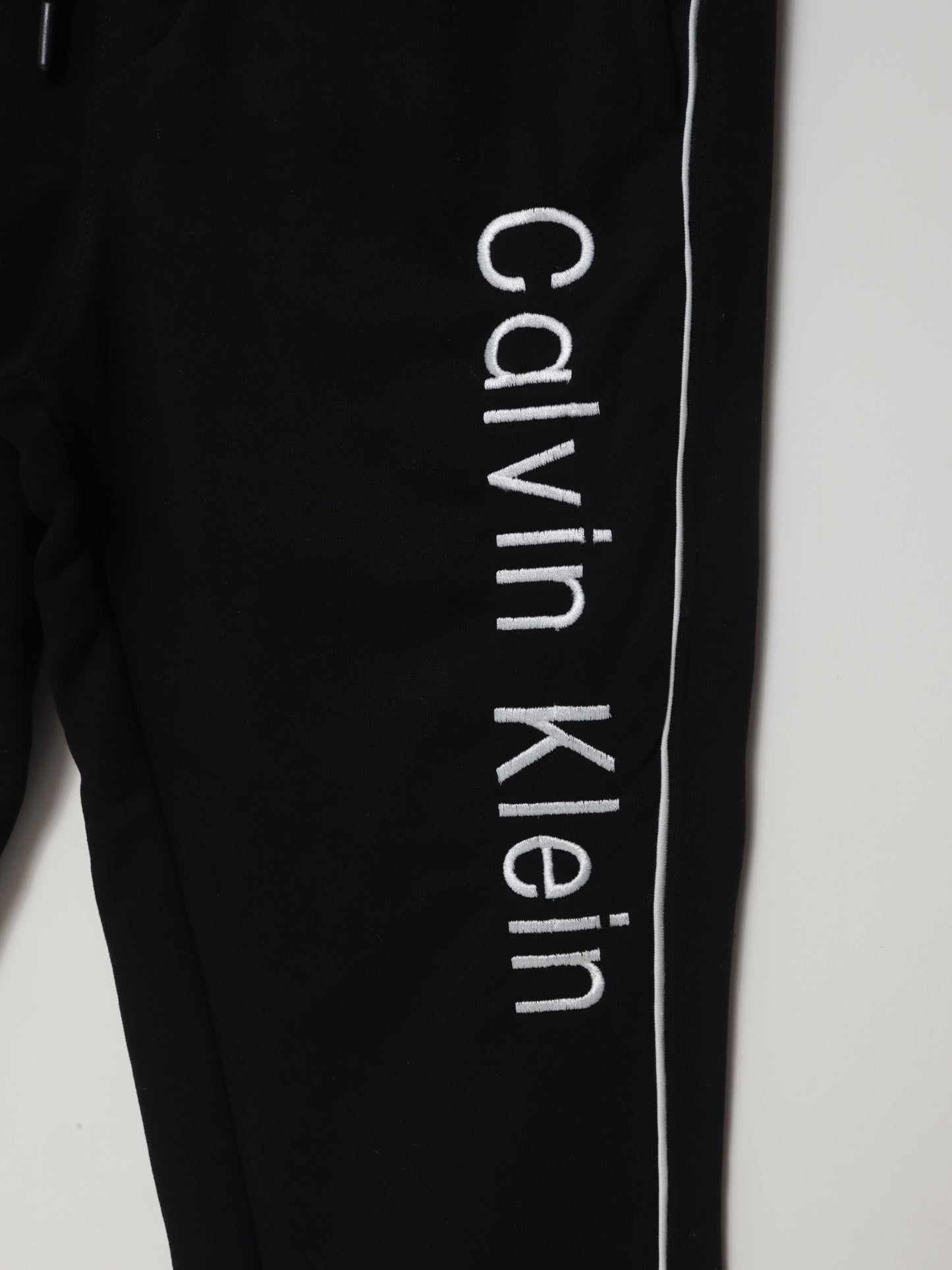 TR338-CKLN PURE COTTON TERRY 3 POCKET TROUSER "BLACK"