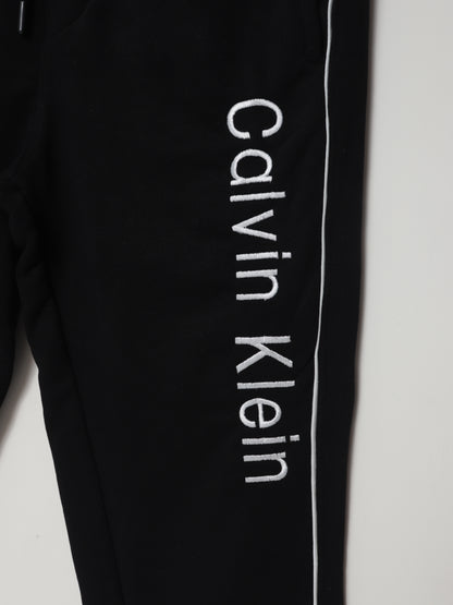 TR338-CKLN PURE COTTON TERRY 3 POCKET TROUSER "BLACK"