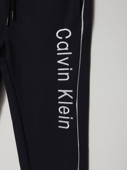 TR338-CKLN PURE COTTON TERRY 3 POCKET TROUSER "DARK NAVY"