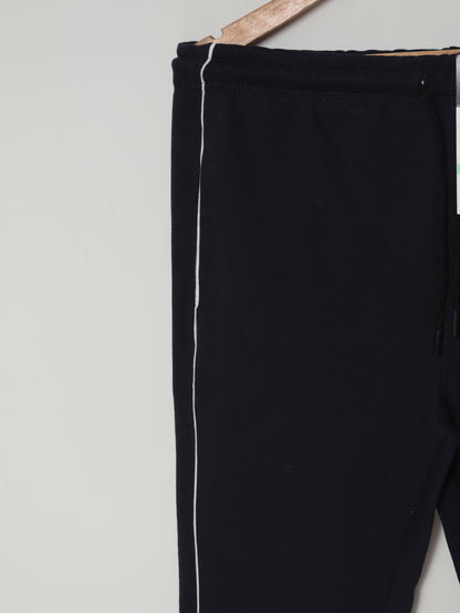 TR338-CKLN PURE COTTON TERRY 3 POCKET TROUSER "DARK NAVY"