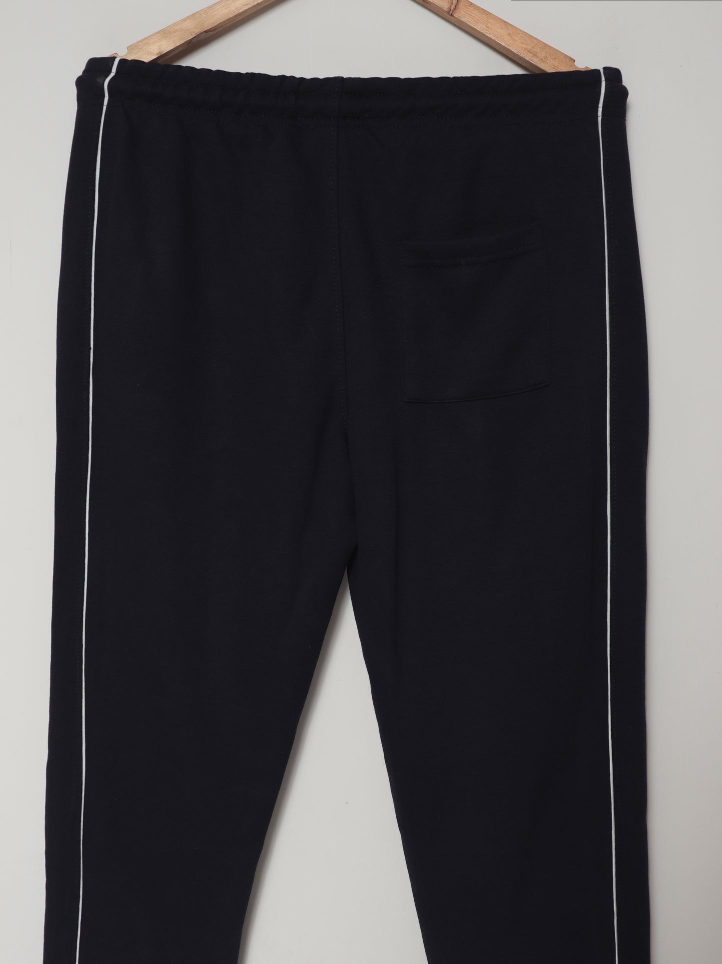 TR338-CKLN PURE COTTON TERRY 3 POCKET TROUSER "DARK NAVY"