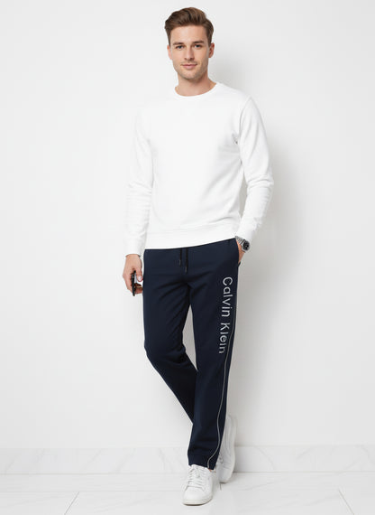 TR338-CKLN PURE COTTON TERRY 3 POCKET TROUSER "NAVY BLUE"