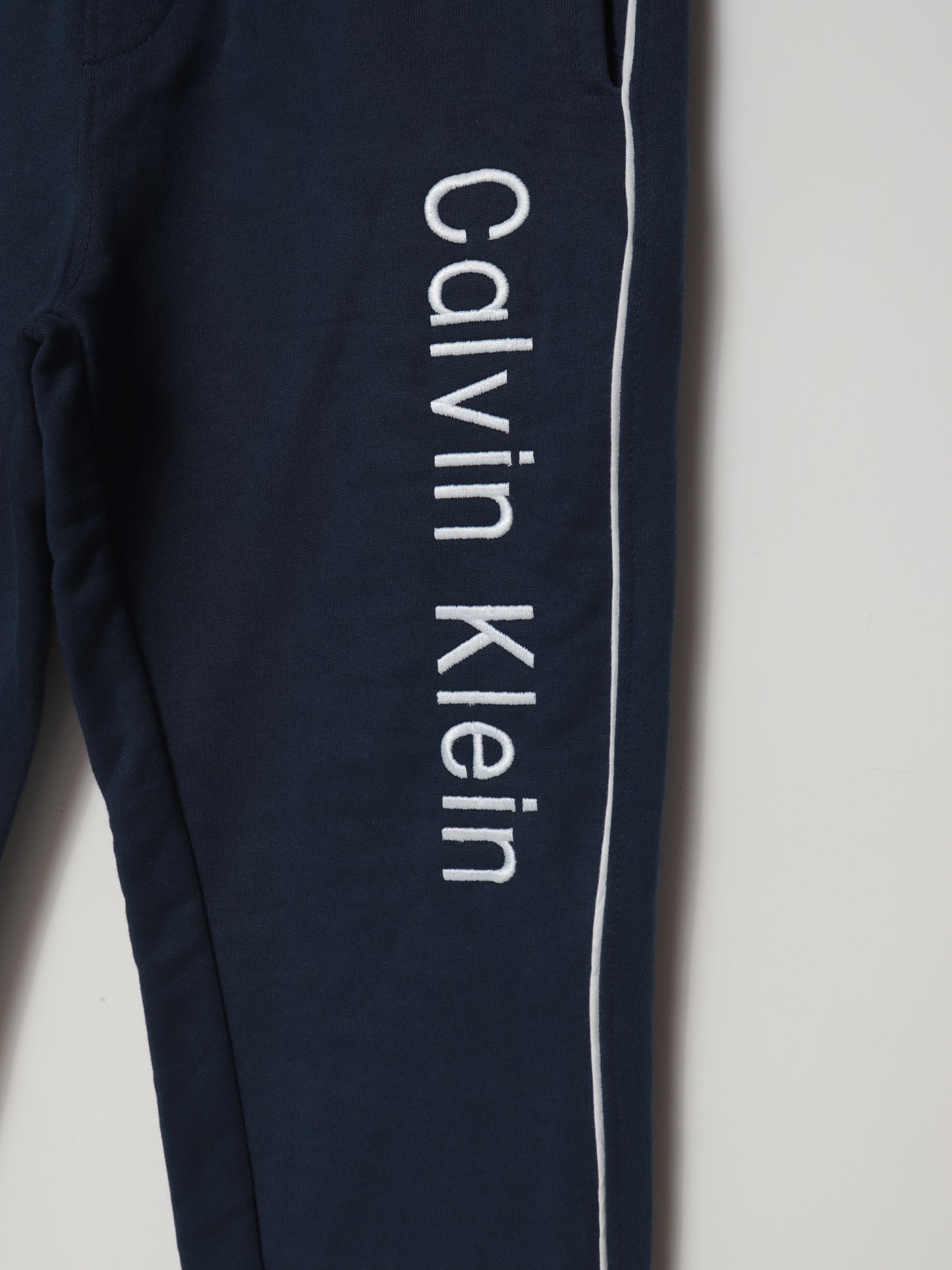 TR338-CKLN PURE COTTON TERRY 3 POCKET TROUSER "NAVY BLUE"