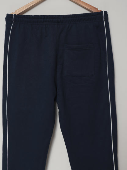 TR338-CKLN PURE COTTON TERRY 3 POCKET TROUSER "NAVY BLUE"