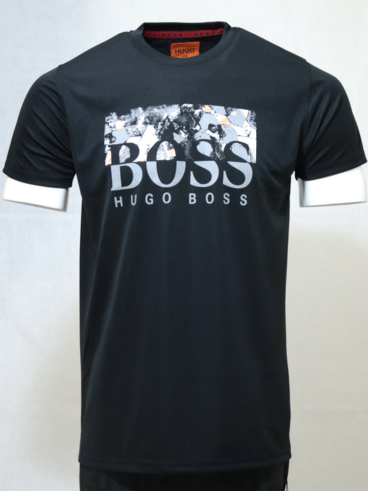 BL-TS.111- HGOBSS DRY FIT PREMIUM T SHIRT "BLACK"