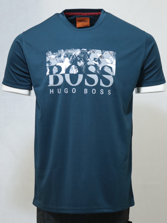 BL-TS.111- HGOBSS DRY FIT PREMIUM T SHIRT "ZINC"