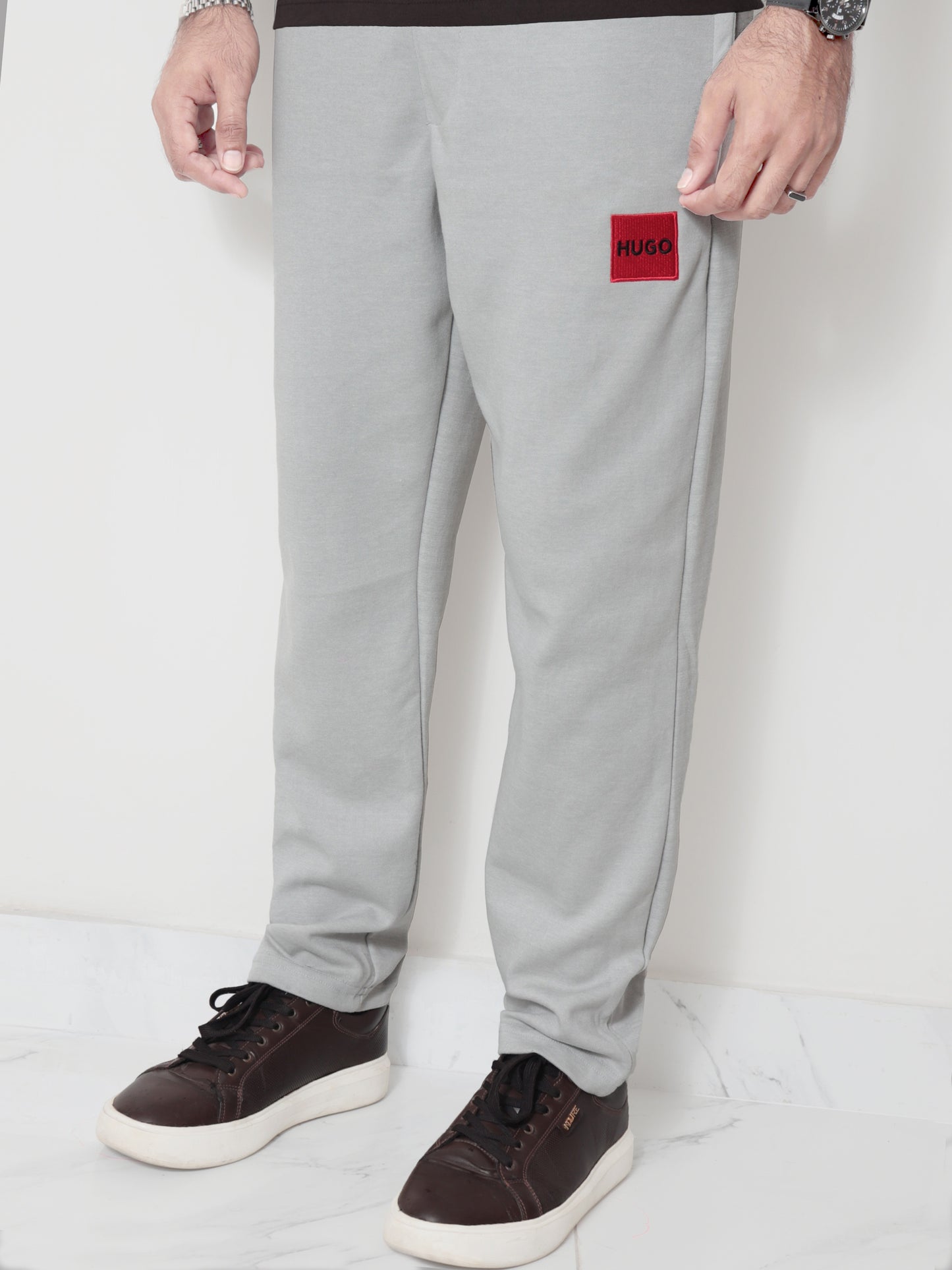 TR327- HG COTTON INTERLOCK PREMIUM TROUSER "GREY"