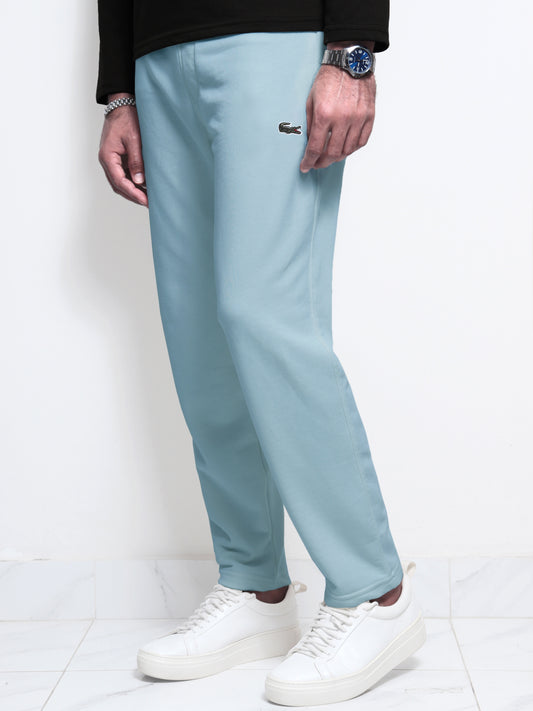 TR328-B- LCSTE COTTON TERRY BACK POCKET TROUSER  "AQUA"