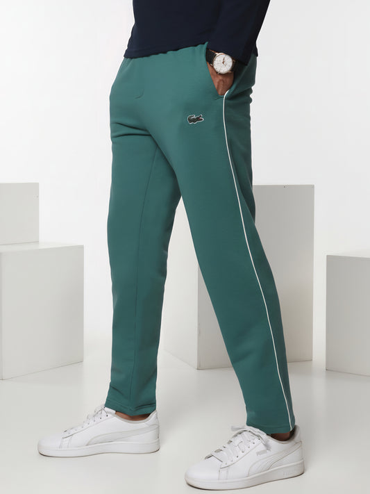 TR328-P- LCSTE 100% COTTON TERRY PIPING 3 POCKET TROUSER "FOREST GREEN"