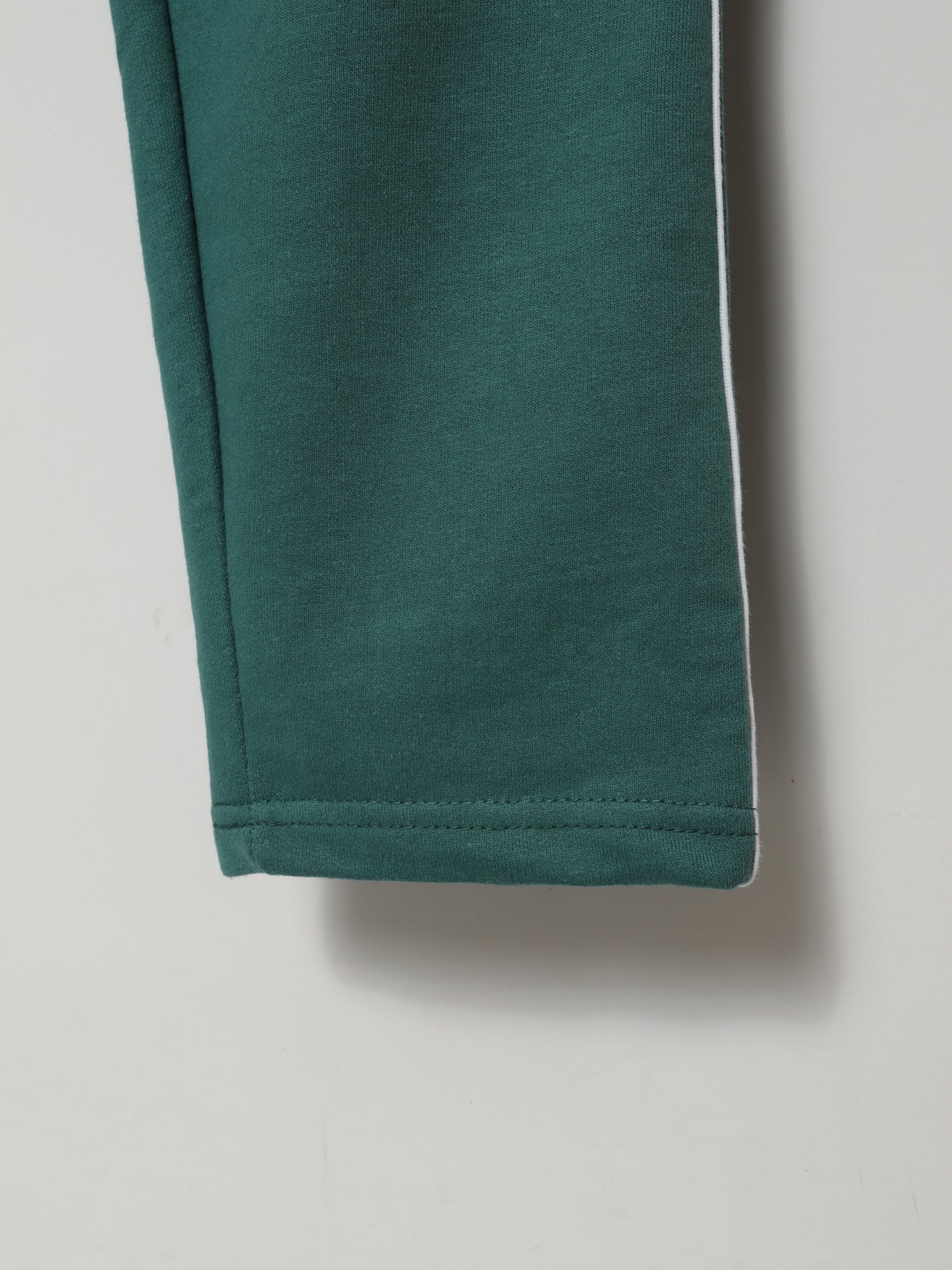 TR328-P- LCSTE 100% COTTON TERRY PIPING 3 POCKET TROUSER "FOREST GREEN"