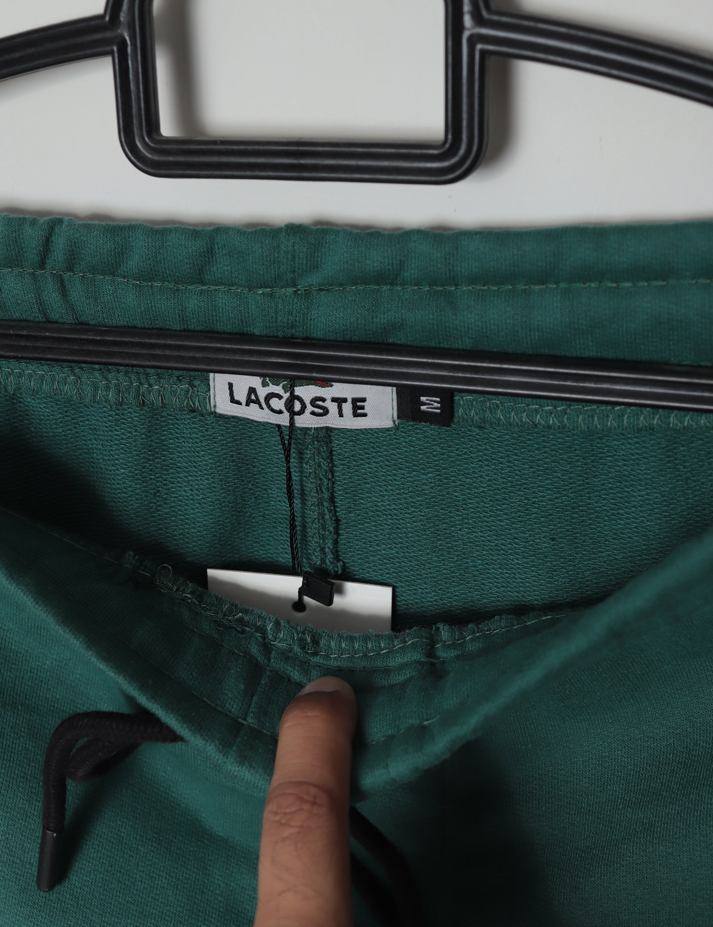 TR328-P- LCSTE 100% COTTON TERRY PIPING 3 POCKET TROUSER "FOREST GREEN"