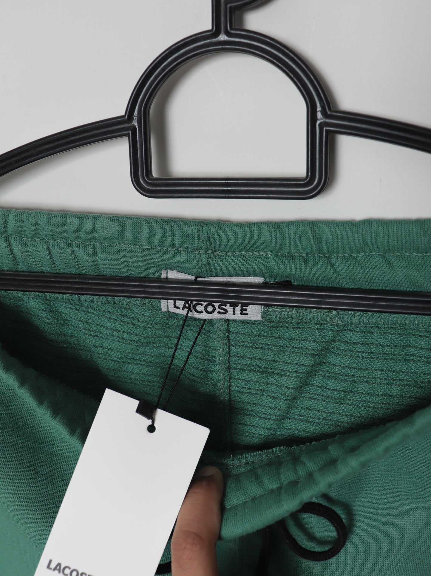 TR328-P- LCSTE 100% COTTON TERRY PIPING 3 POCKET TROUSER "LEAF GREEN"