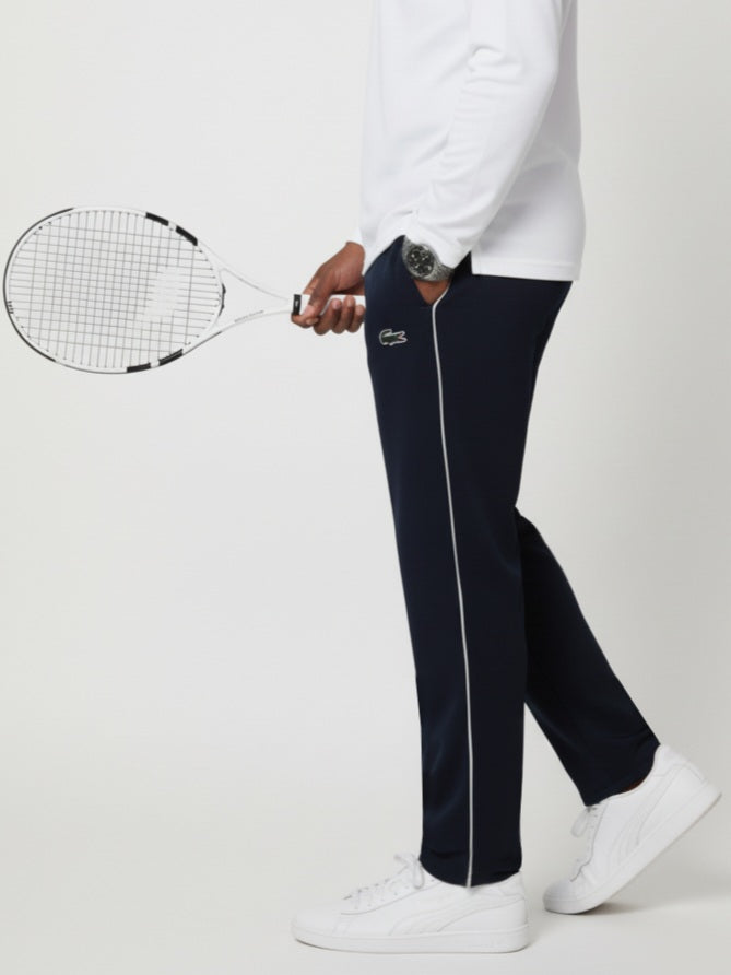TR328-P- LCSTE 100% COTTON TERRY PIPING TROUSER "NAVY"