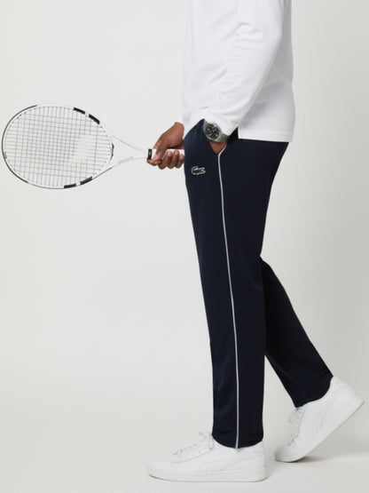 TR328-P- LCSTE 100% COTTON TERRY PIPING TROUSER "NAVY"