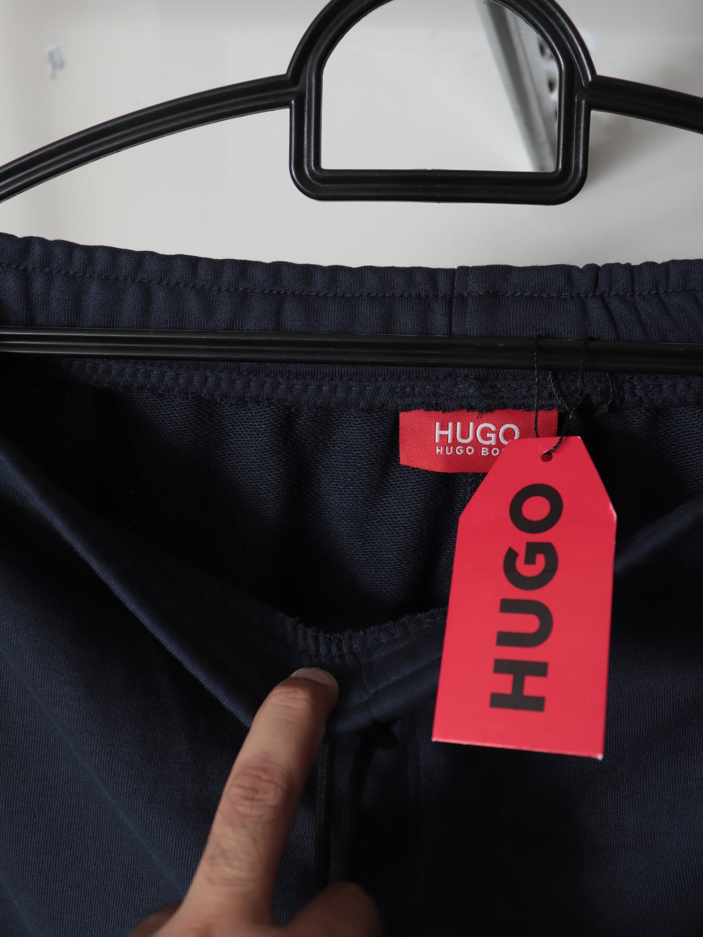 TR327- HGO COTTON TERRY PREMIUM TROUSER "NAVY"