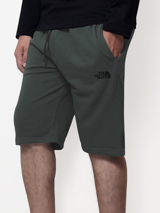 SH406- NF PREMIUM COTTON SHORTS "MID GREEN"
