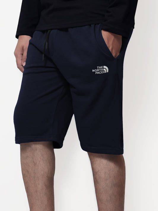 SH406- NF PREMIUM COTTON SHORTS "NAVY"