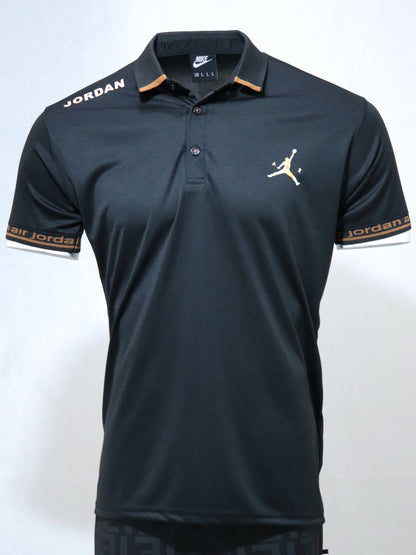 BL-PL202- NK PREMIUM DRI FIT POLO "BLACK"