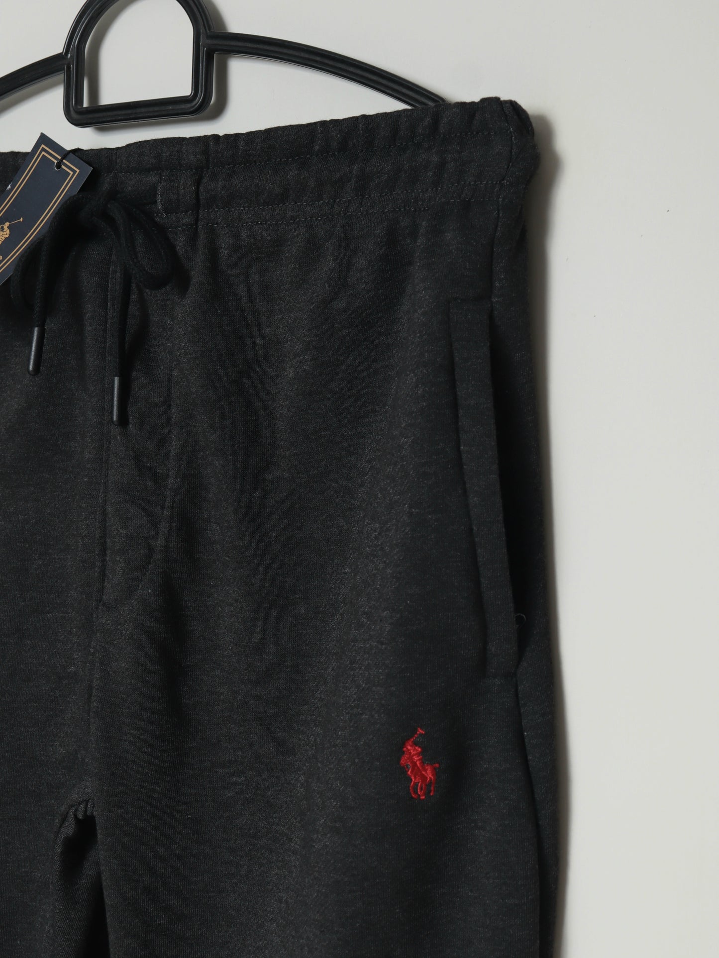 TR329- PRLN COTTON TERRY 3 POCKET TROUSER "CHARCOAL"