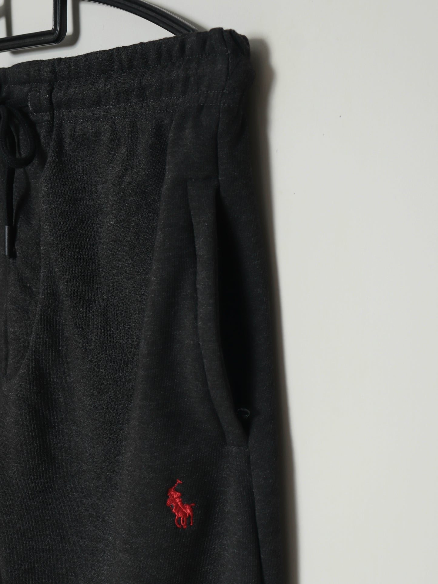 TR329- PRLN COTTON TERRY 3 POCKET TROUSER "CHARCOAL"