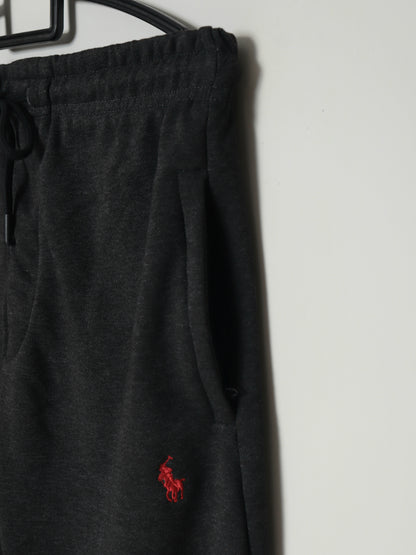 TR329- PRLN COTTON TERRY 3 POCKET TROUSER "CHARCOAL"