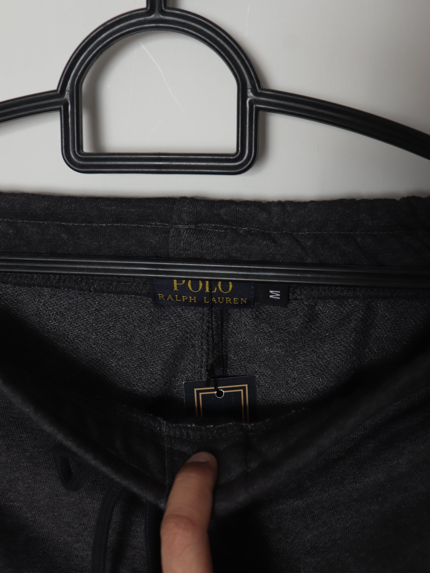 TR329- PRLN COTTON TERRY 3 POCKET TROUSER "CHARCOAL"