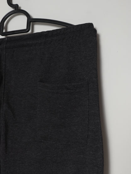 TR329- PRLN COTTON TERRY 3 POCKET TROUSER "CHARCOAL"