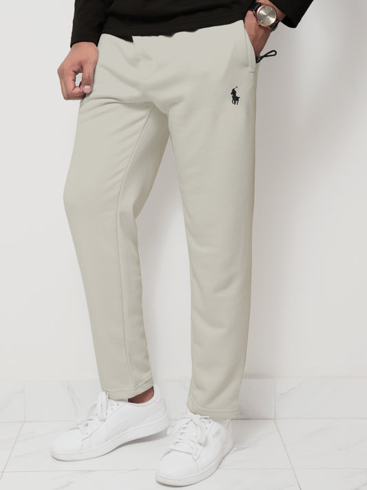 TR329- PRLN 100% COTTON PREMIUM TROUSER "ASH WHITE"