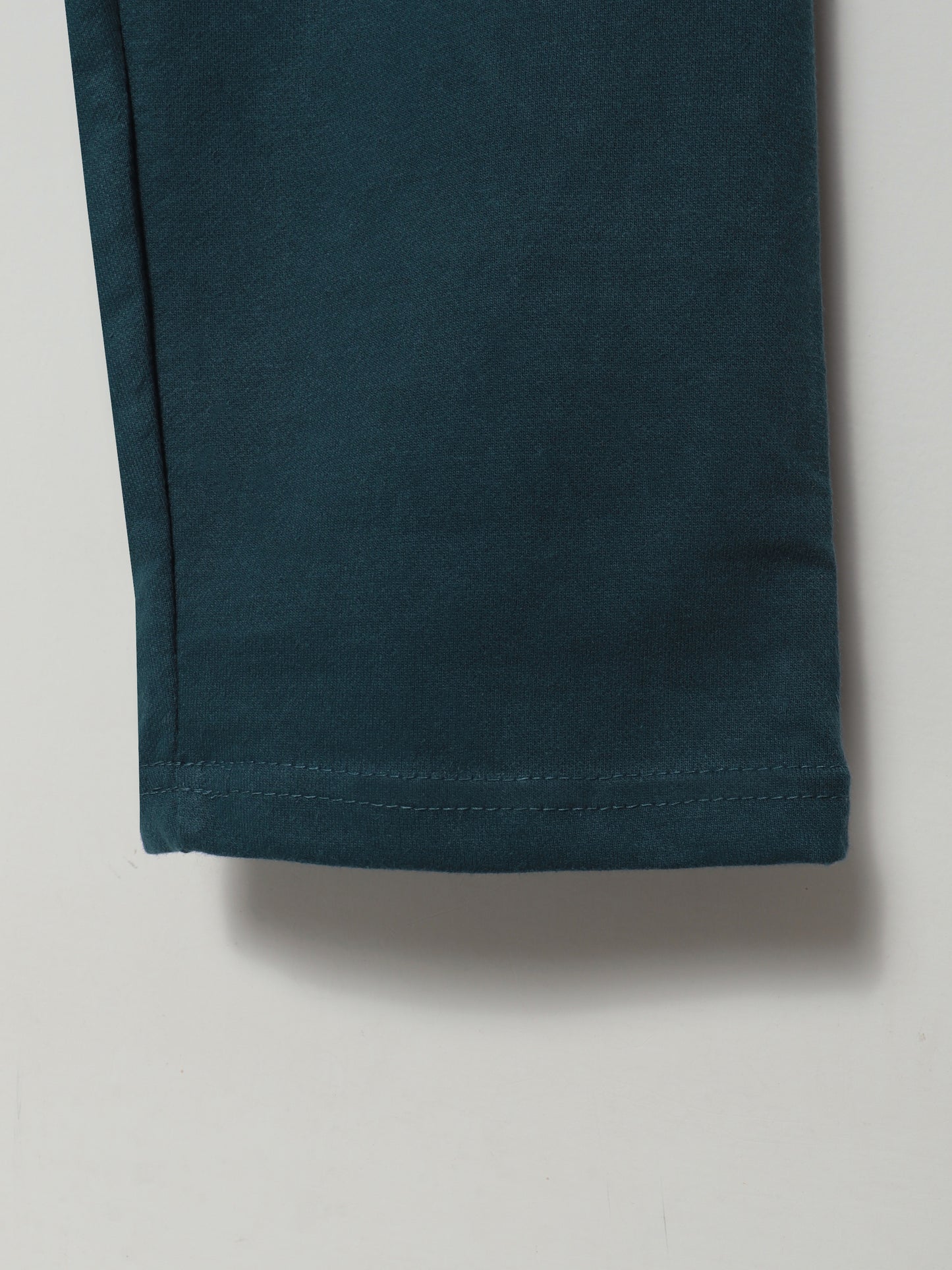 TR329- PRLN COTTON TERRY 3 POCKET TROUSER "ZINC"