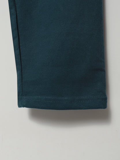 TR329- PRLN COTTON TERRY 3 POCKET TROUSER "ZINC"